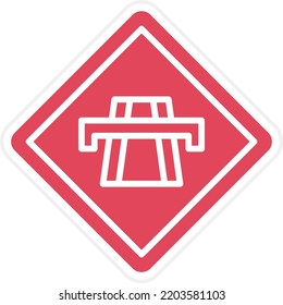 Vector Design Motorway Icon Style