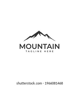 vector design mountain logo. logo template