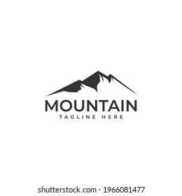 vector design mountain logo. logo template