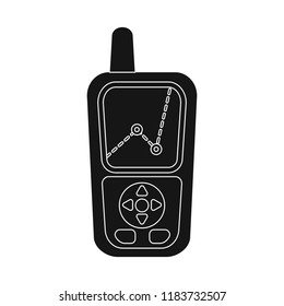 Vector design of mountaineering and peak symbol. Set of mountaineering and camp vector icon for stock.
