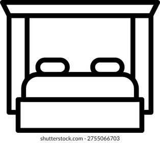 Vector Design Murphy Bed Icon Style