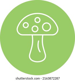 Vector Design Mushroom Icon Style