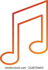 Estilo de icono de música de diseño de vectores