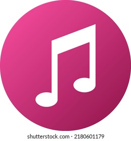 Vector Design Music Icon Style