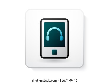 vector design of music player button
