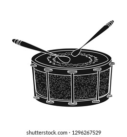 Vector design of music and tune icon. Set of music and tool stock symbol for web.