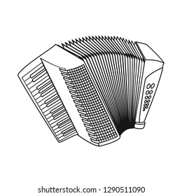 Vector design of music and tune logo. Set of music and tool vector icon for stock.
