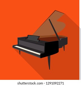 Vector design of music and tune logo. Collection of music and tool stock symbol for web.