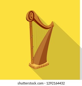 Vector design of music and tune sign. Set of music and tool stock symbol for web.