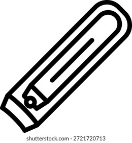 Vector Design Nail Clipper Icon Style