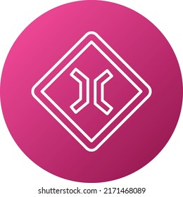 Vectordesign-verschleißte Bridge-Symbol-Stil