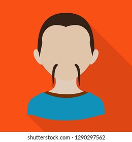 Vector design of nation and race  symbol. Set of nation and user vector icon for stock.