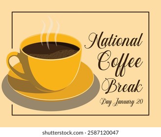  Vector Design National Coffee Break-Day January 20.