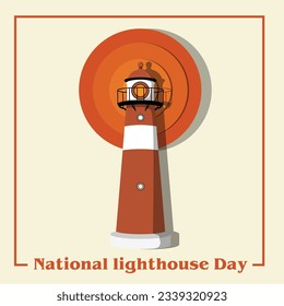  Vector design National Light House day