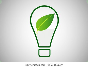 vector design of nature energy logo with concept 