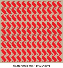 vector design with neatly arranged letter patterns and unique colors. Can be used for editing, wallpaper, sticker and other needs.