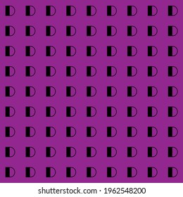 vector design with neatly arranged letter patterns and unique colors. Can be used for editing, wallpaper, sticker and other needs.