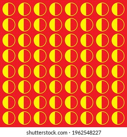 vector design with neatly arranged letter patterns and unique colors. Can be used for editing, wallpaper, sticker and other needs.