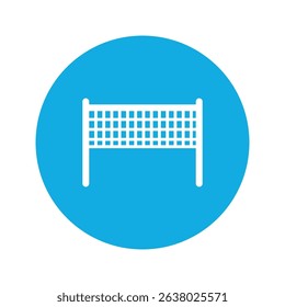 Vector design of net template for volleyball, badminton etc.