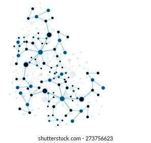 Vector design  Network technology medical  background.illustration EPS10
