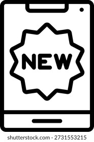 Estilo de icono Nuevo de diseño de Vector