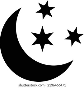 Vector Design Night Icon Style