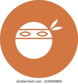 Diseño de vectores Estilo de iconos Ninja