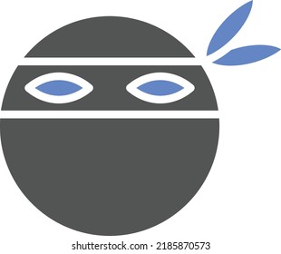 Vector Design Ninja Icon Style