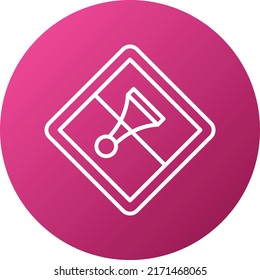 Vector Design No Horn Icon Style