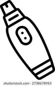Vector Design Nose trimmer Icon Style