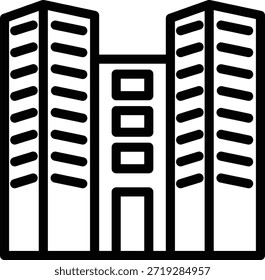Vector Design Office Building Icon Style