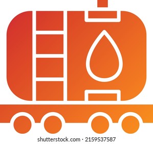 Vector Design Oil Tank Icon Style