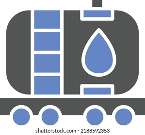 Vector Design Oil Tank Icon Style