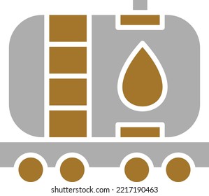 Vector Design Oil Tank Icon Style