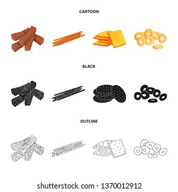Vector design of Oktoberfest and bar icon. Set of Oktoberfest and cooking vector icon for stock.