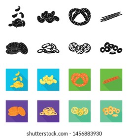 Vector design of Oktoberfest and bar icon. Collection of Oktoberfest and cooking stock symbol for web.