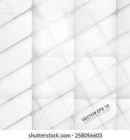 Vector design with on the grey squares background. 