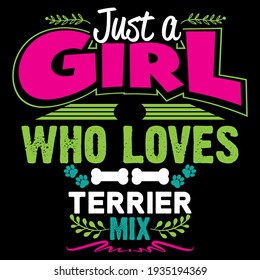 Vector design on the theme of dog breeds, colorful, typography, t-shirt