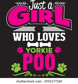 Vector design on the theme of dogs, colorful, typography, t-shirt