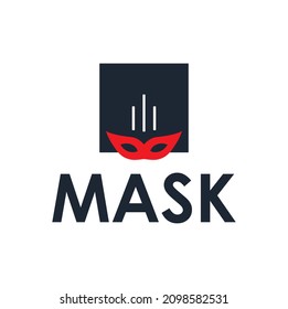 Vector design on the theme of mask and people