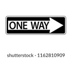 vector design of one way access only
