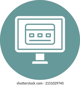 Vector Design Online Payment Icon Style
