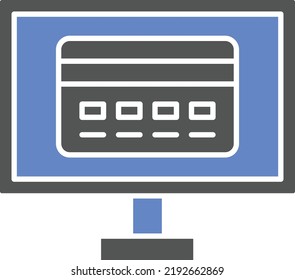 Vector Design Online Payment Icon Style