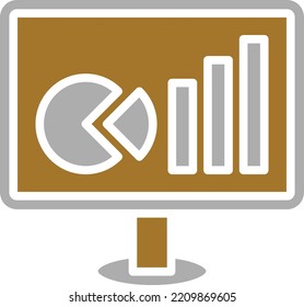 Vector Design Online Report Icon Style