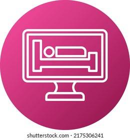 Vector Design Online Reservation Icon Style