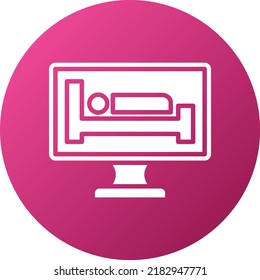 Vector Design Online Reservation Icon Style