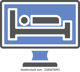 Vector Design Online Reservation Icon Style