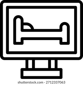 Vector Design Online Reservation Icon Style