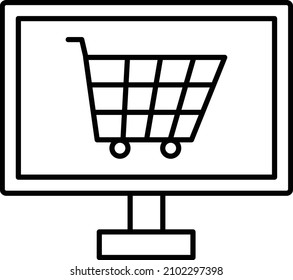 Vector Design Online Shopping Icon Style