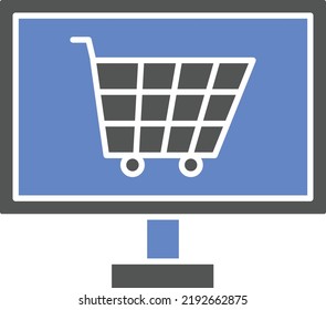 Vector Design Online Shopping Icon Style